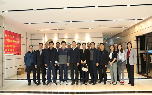 深圳市建筑工務署、清華大學深圳國際研究生院一行蒞臨中裝建設指導工作